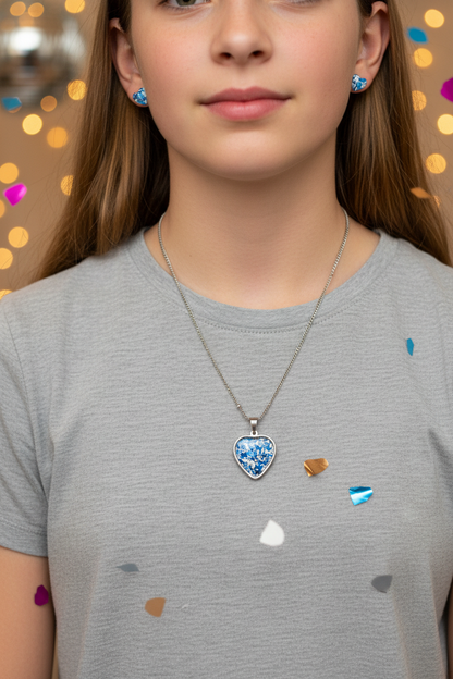 Hearts with Purpose Set (Blue White)