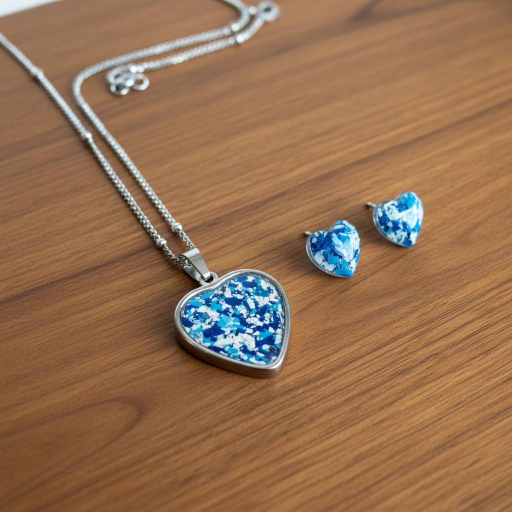Hearts with Purpose Set (Blue White)