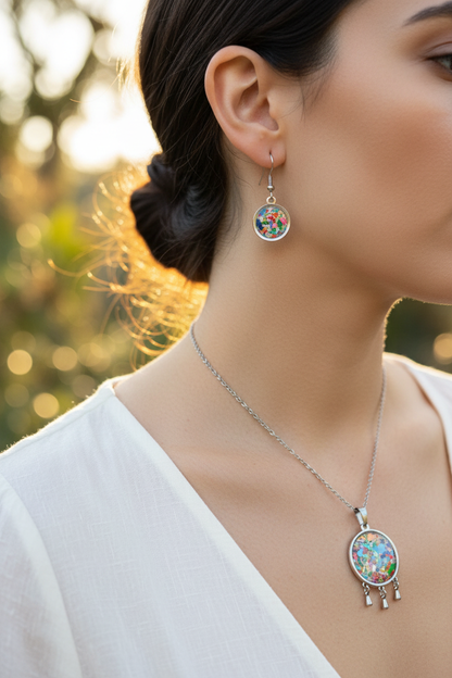 Jolie Set Plain Drop Earrings