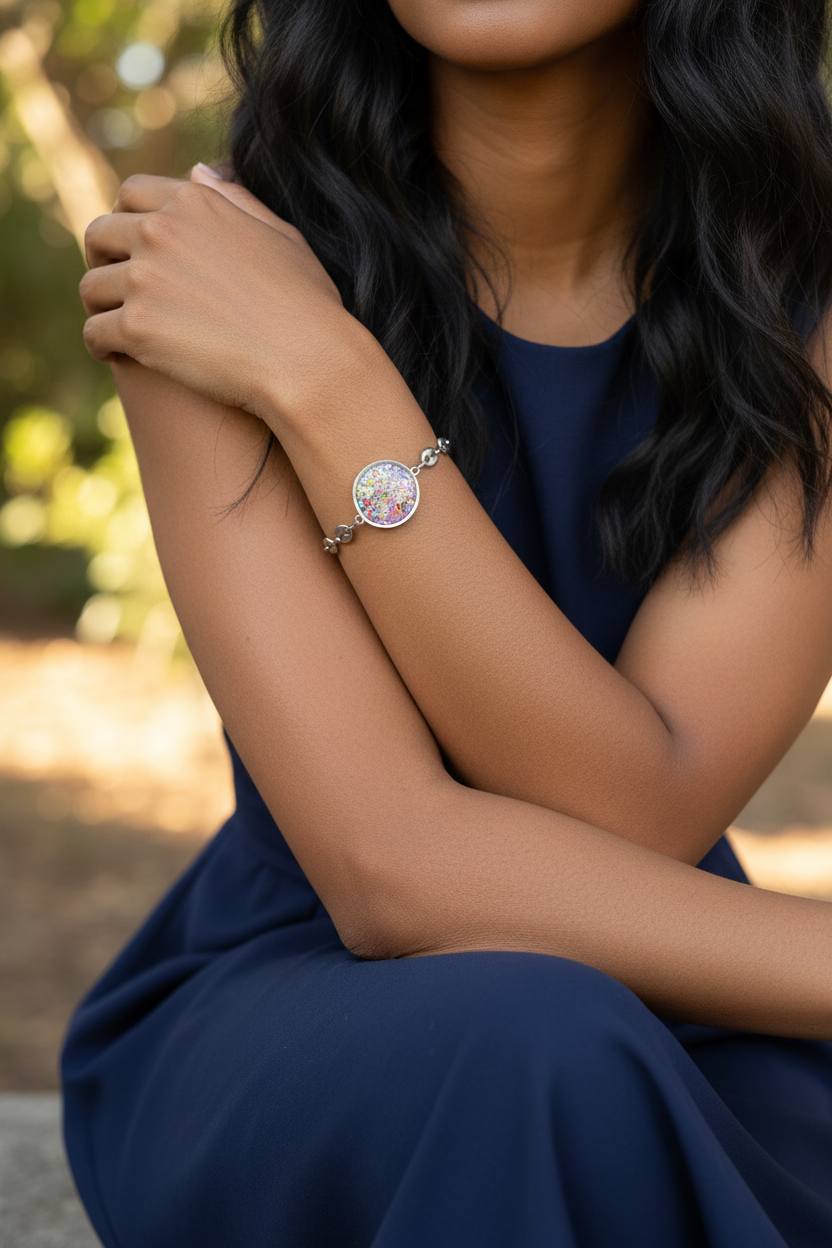 Mariner Bracelet Brown Skin Curly Hair